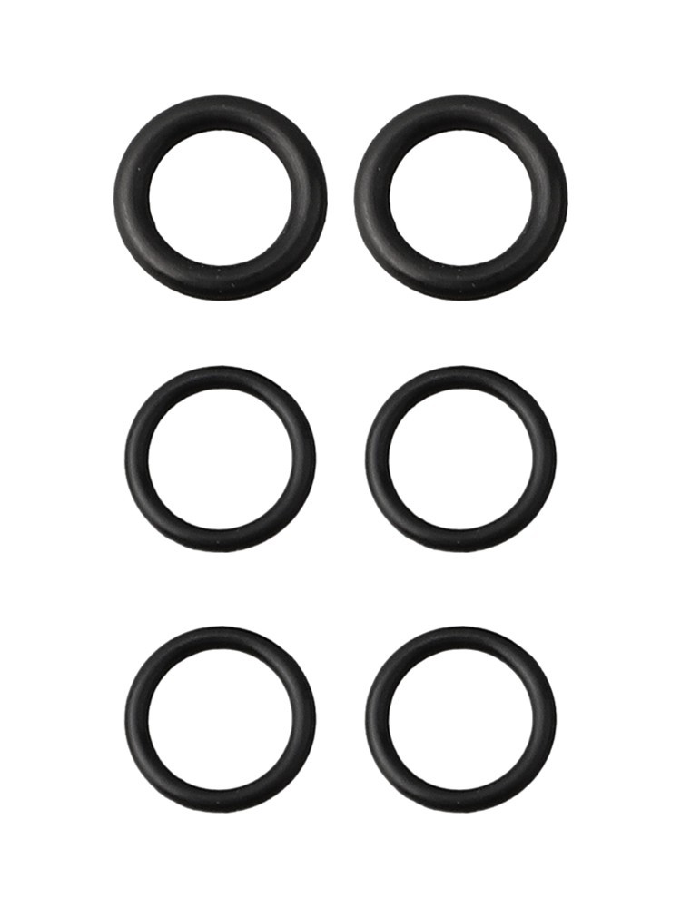 Practical Bike O-Ring Gasket 6pcs/set Accessories Black Five-wire Body