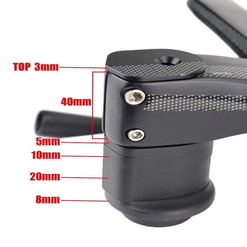 28.6mm Road Bike Carbon Integrated Handlebar with Headset Spacers Computer