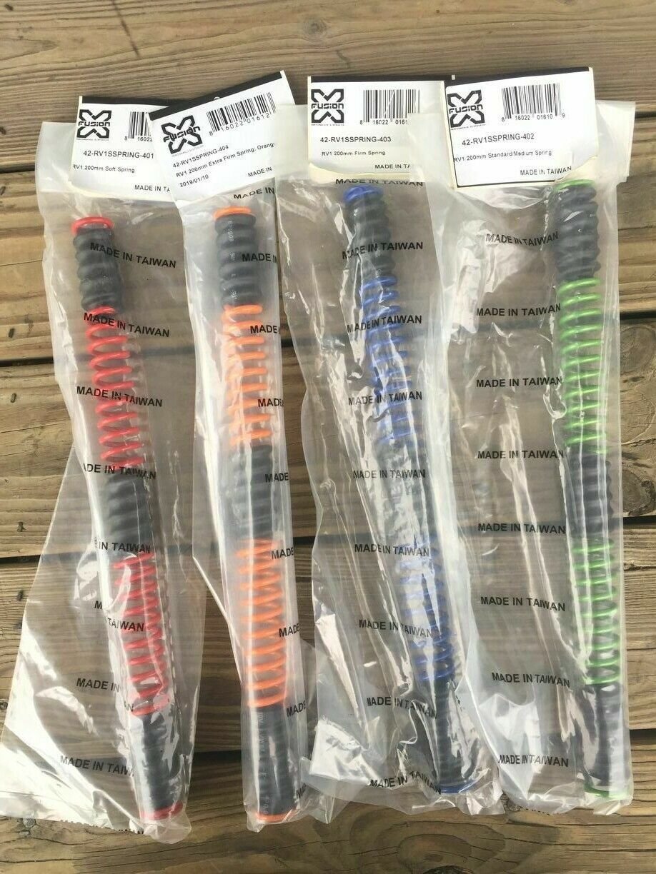 NEW X-Fusion RV1 Coil Spring Soft/Firm/Medium/Extra firm/XX Firm (FOX/Rockshox