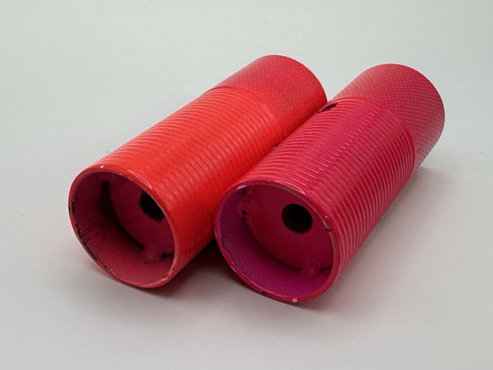 2pc Pink/orange 1 1/2″ x 4″ MTB BMX Bike Alloy Foot Stunt Pegs Footrest
