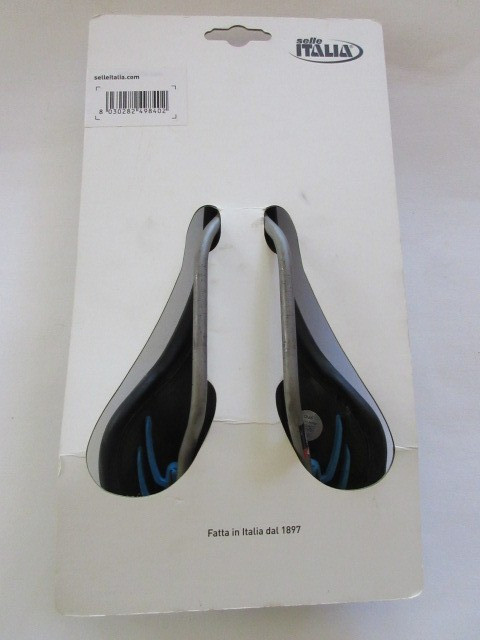 SELLE ITALIA MAX SLR Gel SuperFlow Saddle Black 145 Ti 316 Rails L3 Pre-owned