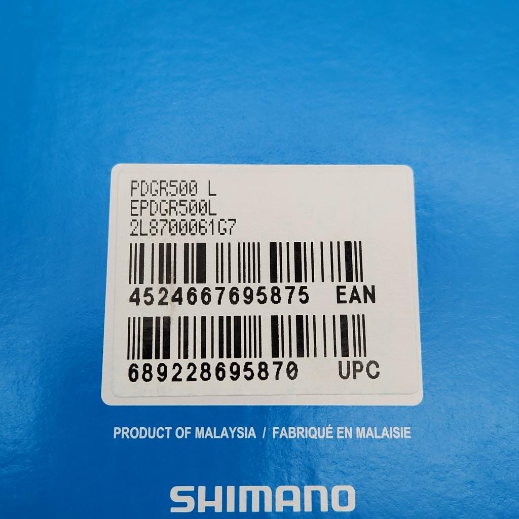 Shimano PD-GR500 Platform Bicycle Pedals Black MTB / City / BMX – OPEN PACKAGE