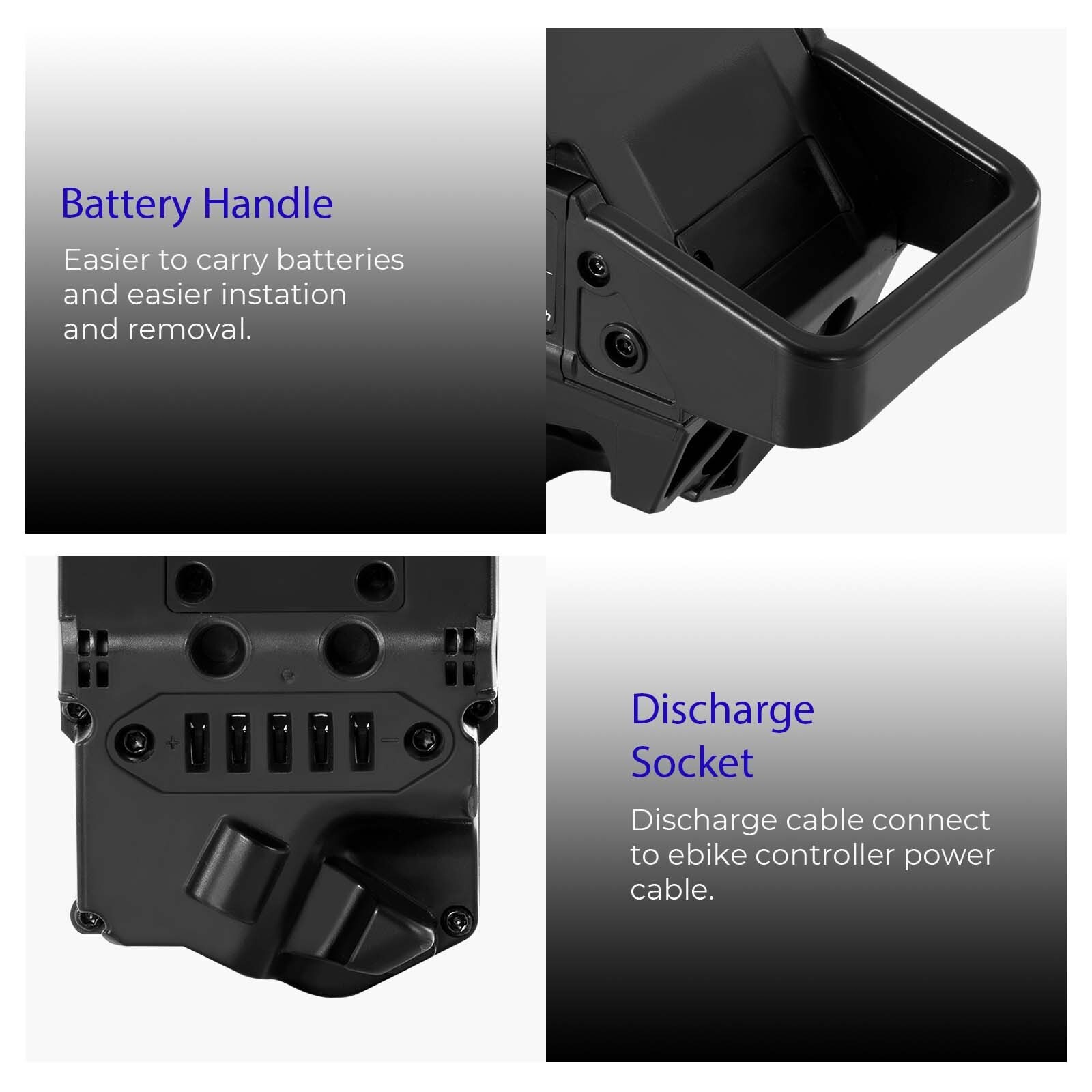 Juiced Electric Bike Battery 52V19.2Ah Powerful Ebike Battery replacement