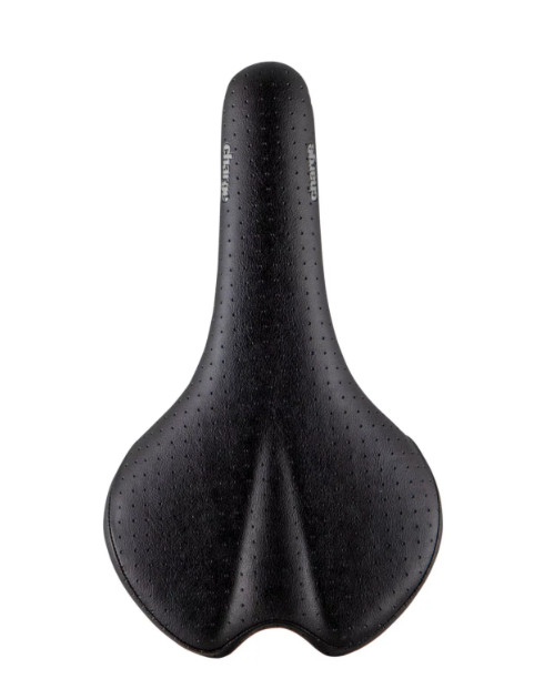 CHARGE Spoon Comfort Saddle foam bike seat, black. For road, hybrid, mountain.
