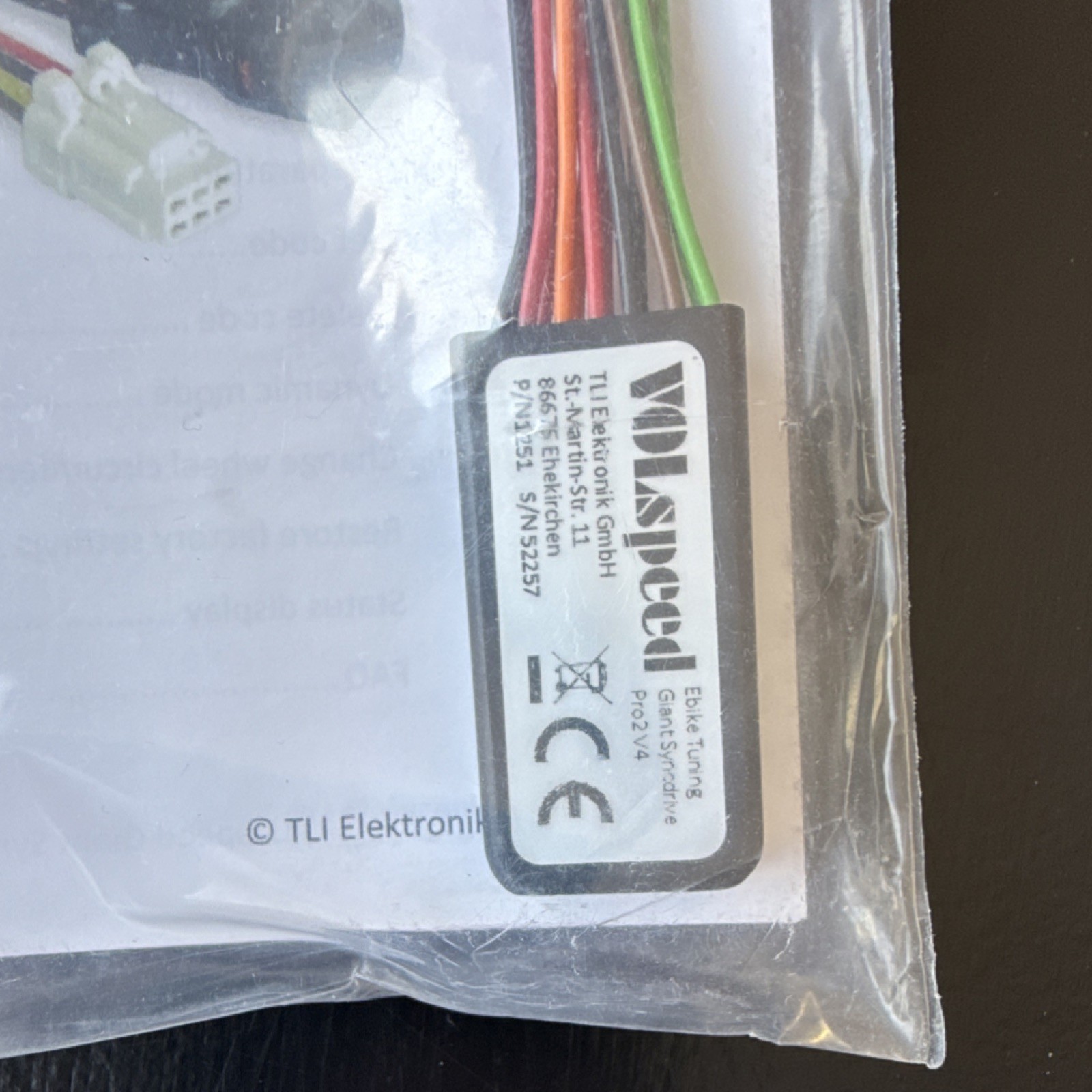 VOLspeed 24V Multicolor Tuning Kit for Giant SyncDrive Pro2/Sport2 V4 Conversion
