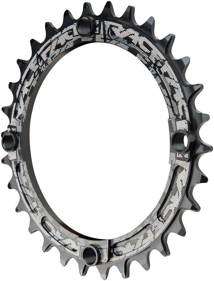 RaceFace Narrow Wide Chainring: 104mm BCD, 32t, Black