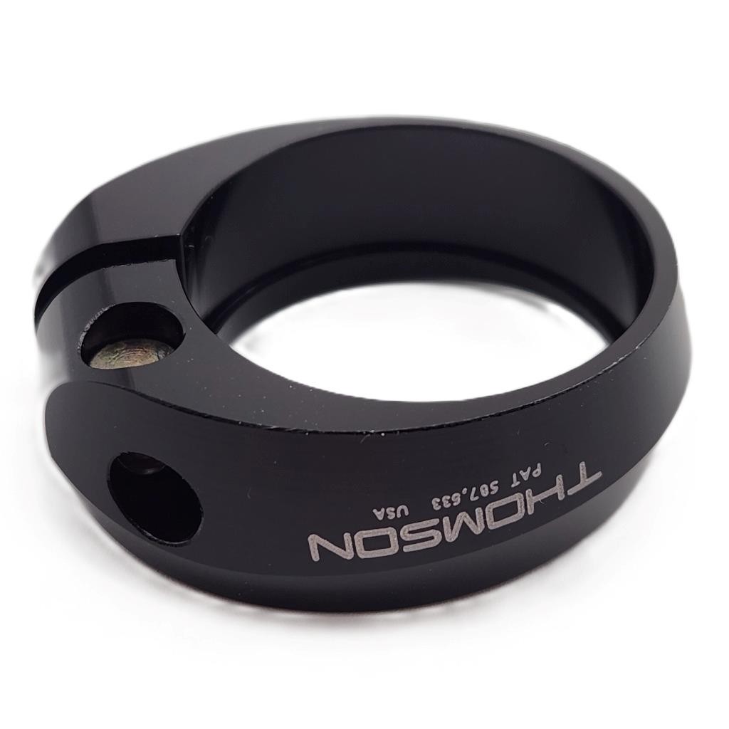 Thomson 36.4mm Seatpost Clamp Collar Bolt-On Black Bicycle