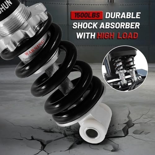 190mm 1500LBS Mountain Bike Rear Shock Absorber: MTB Rear Shock with Adjustable