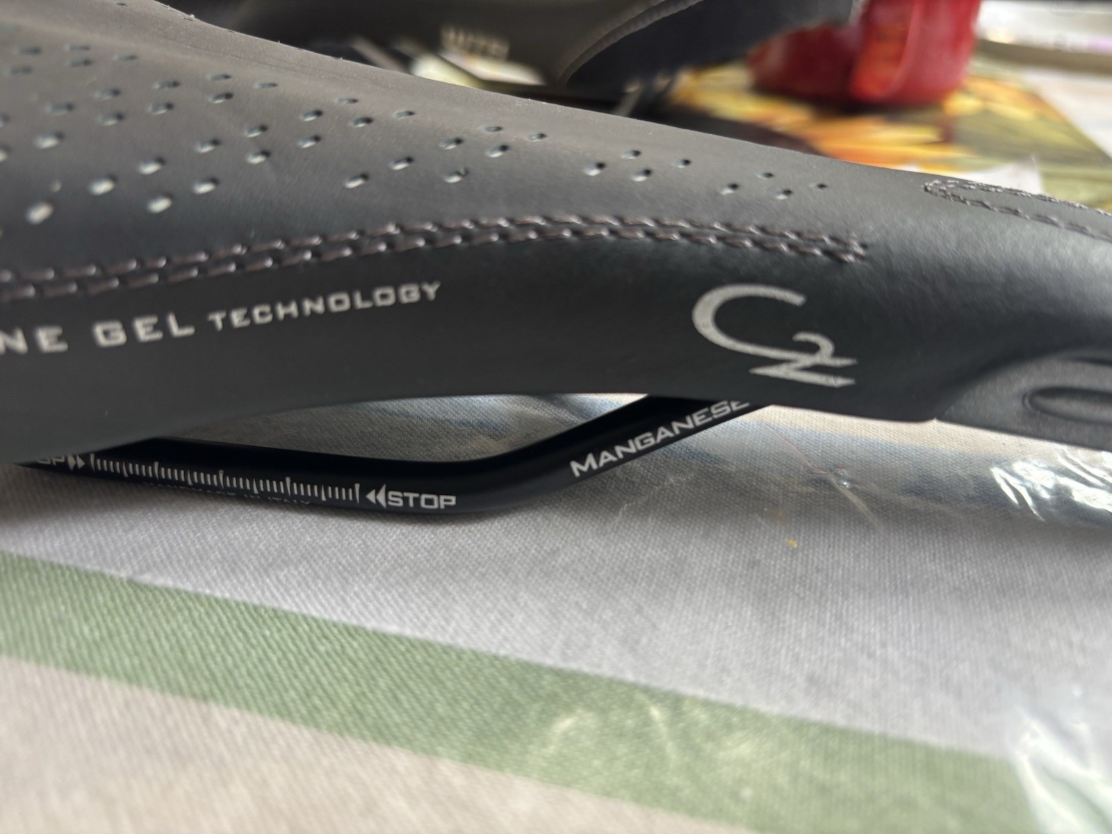 Selle Italia C2 Gel Saddle, Manganese Rails,Italy Road Race Bike Bicycle