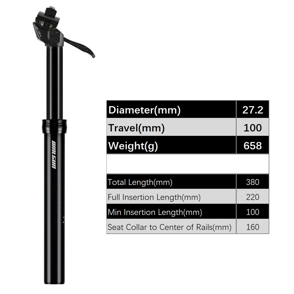 25A Bicycle Seat Post Dropper for Mtb 27.2/30.9/31.6Mm Bike Suspension Seatpost