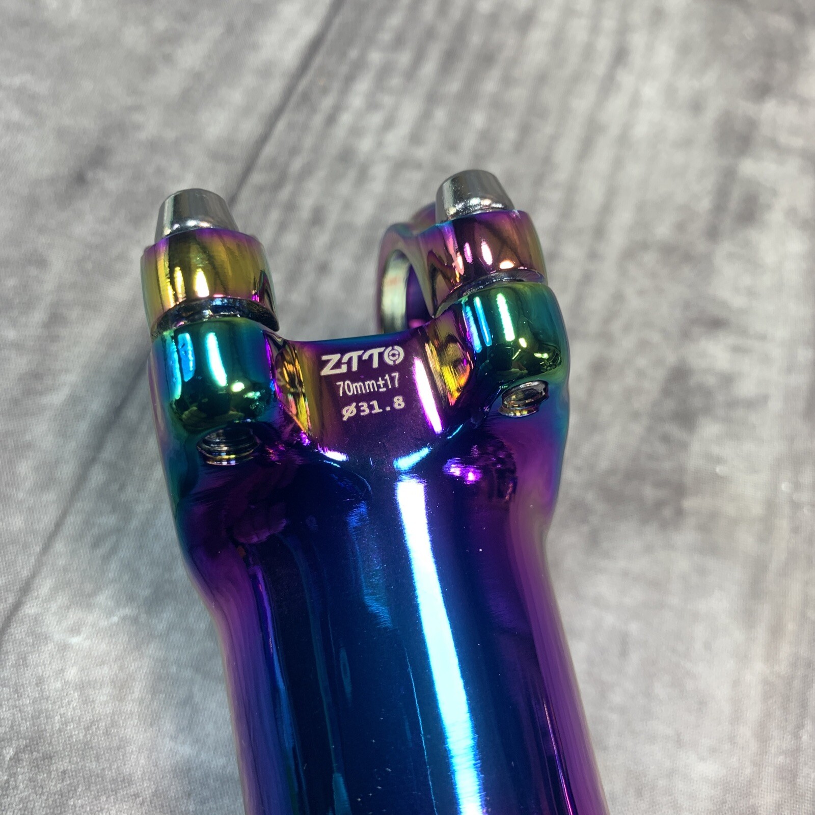 ZTTO Rainbow MTB Road Bike Stem 31.8* 70mm Lightweight Fit Handlebar XC AM