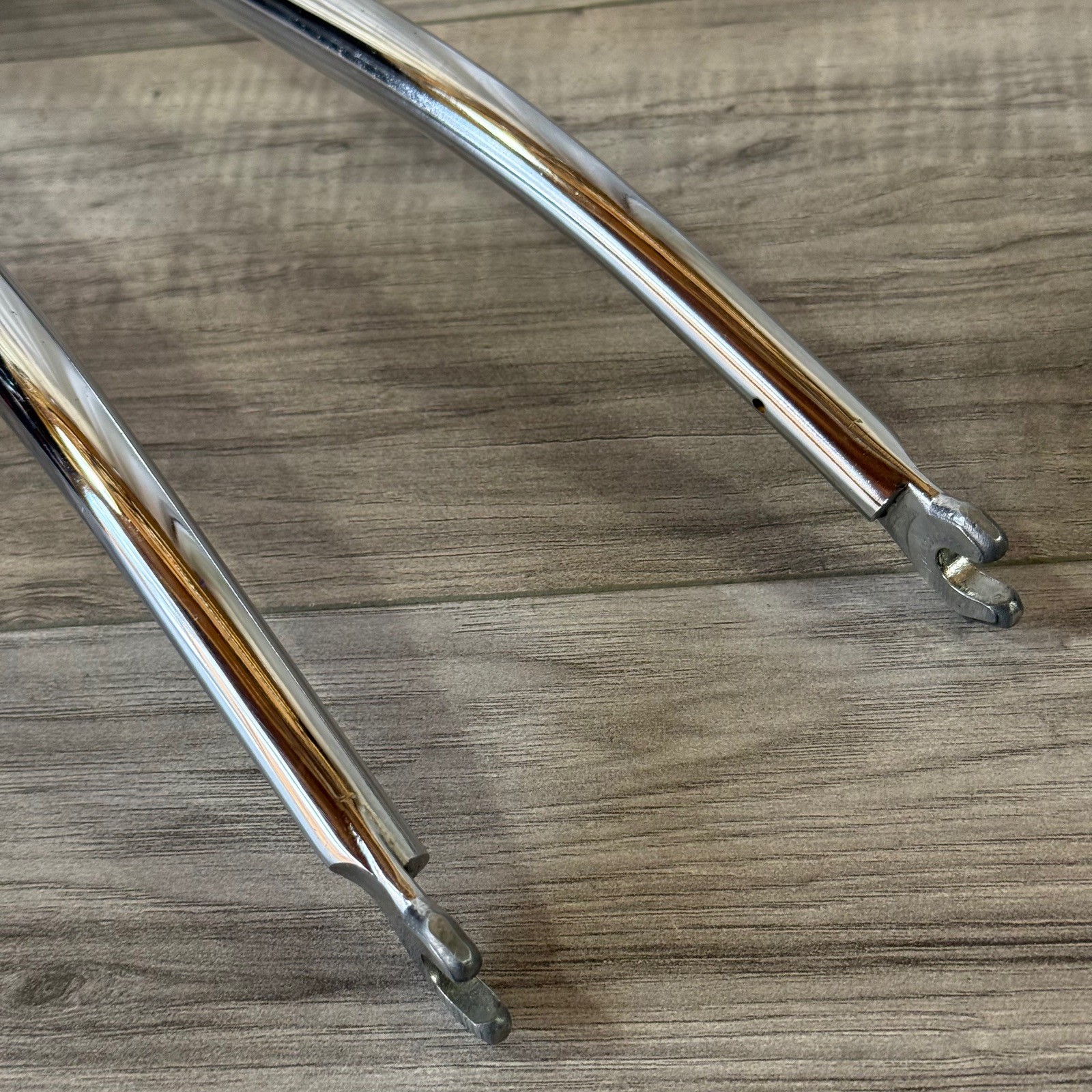 Reynolds 531 700C Chrome Fork 1-Inch Threaded 203mm 16/13 70s/80s CLEAN