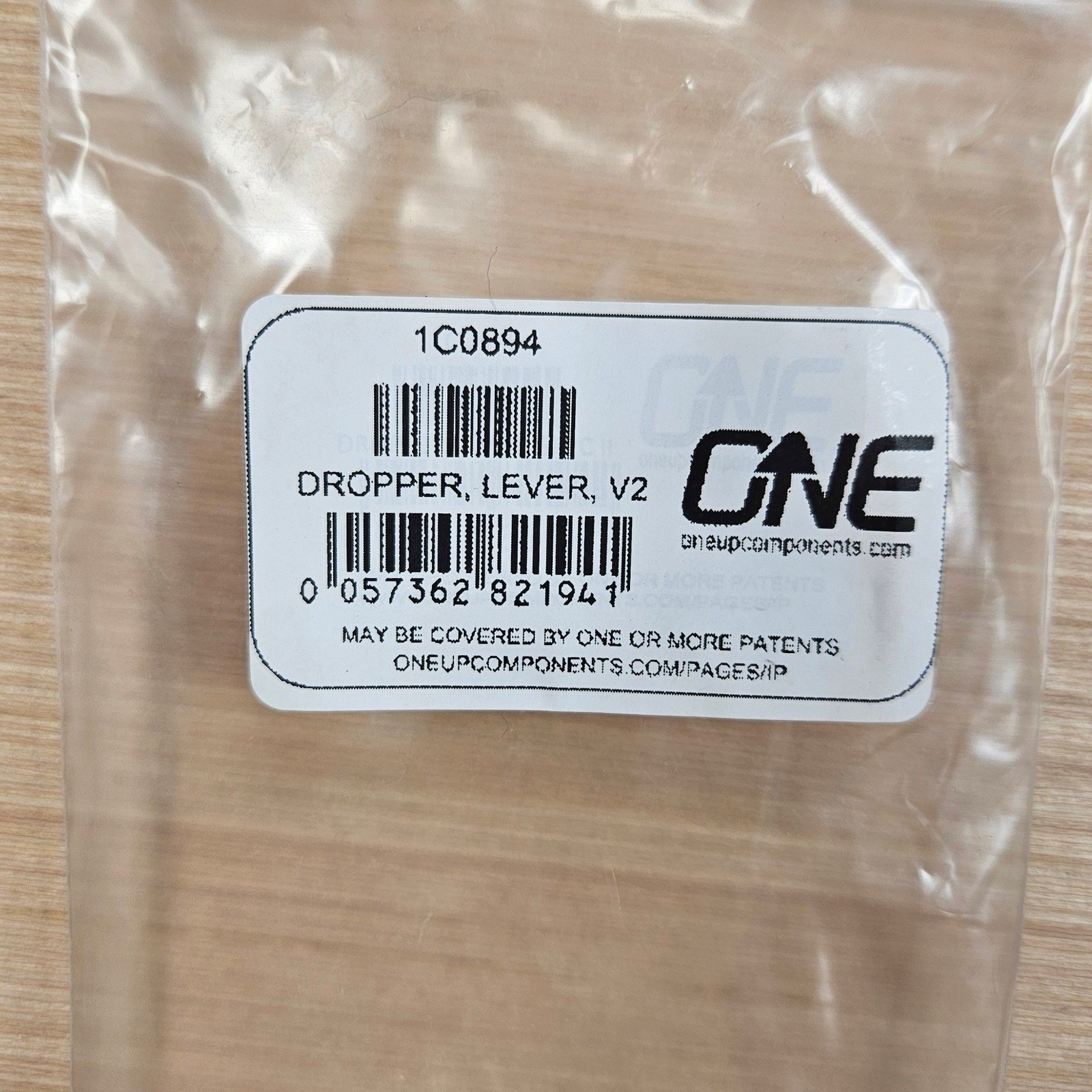 OneUp Components Dropper Post Remote Lever V2 Black No Clamp NEW 1C0894
