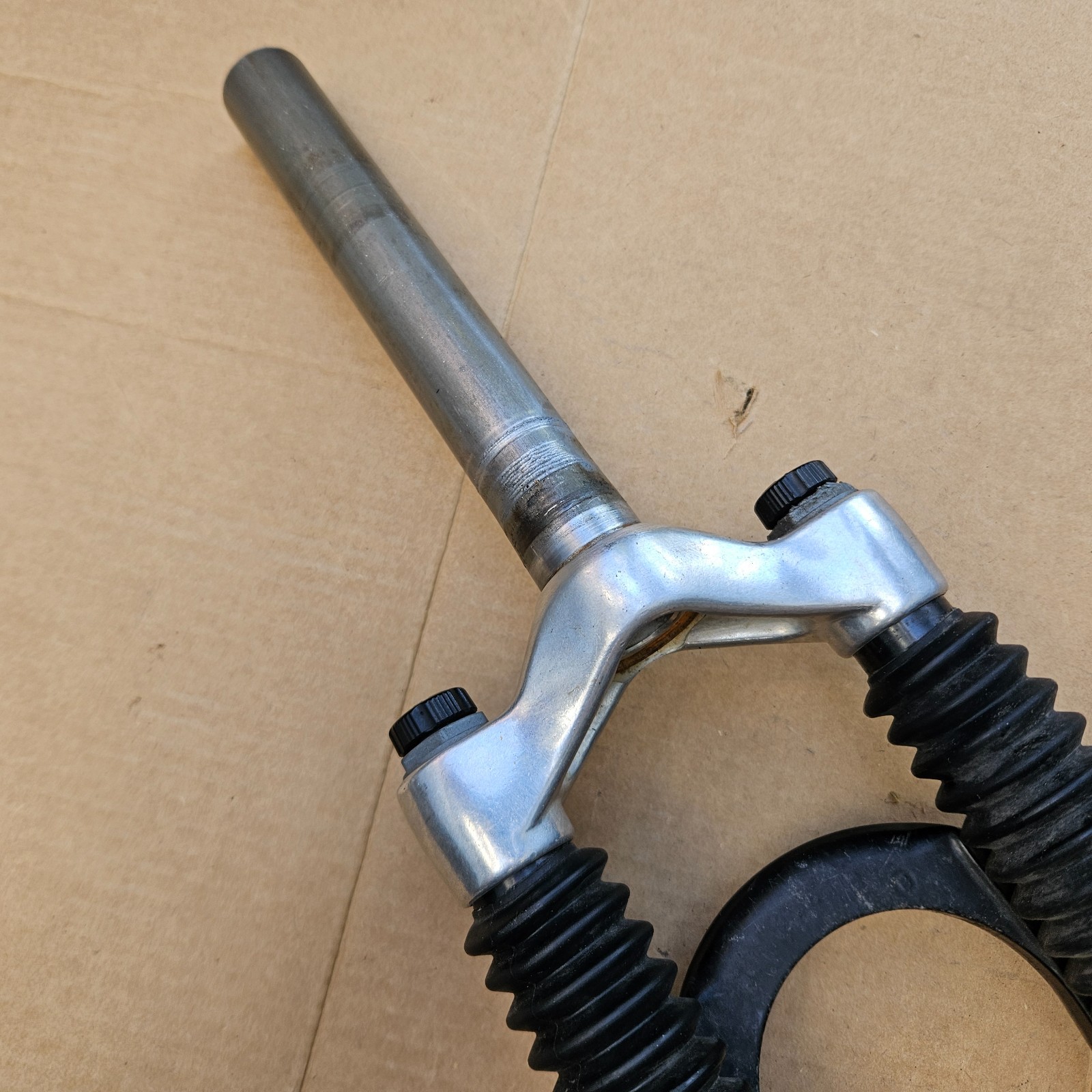 Vintage 90s Rock Shox 26″ Indy XC Speed Spring Suspension Fork 1-1/8″ Threadless