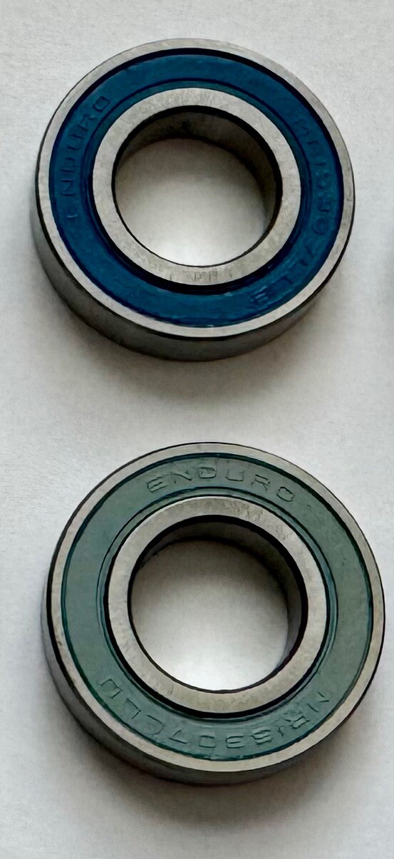 (Two) MR15307 LLU/LLB ABEC-3 CN Bearings – Enduro Brand 15mm x 30mm x 7mm