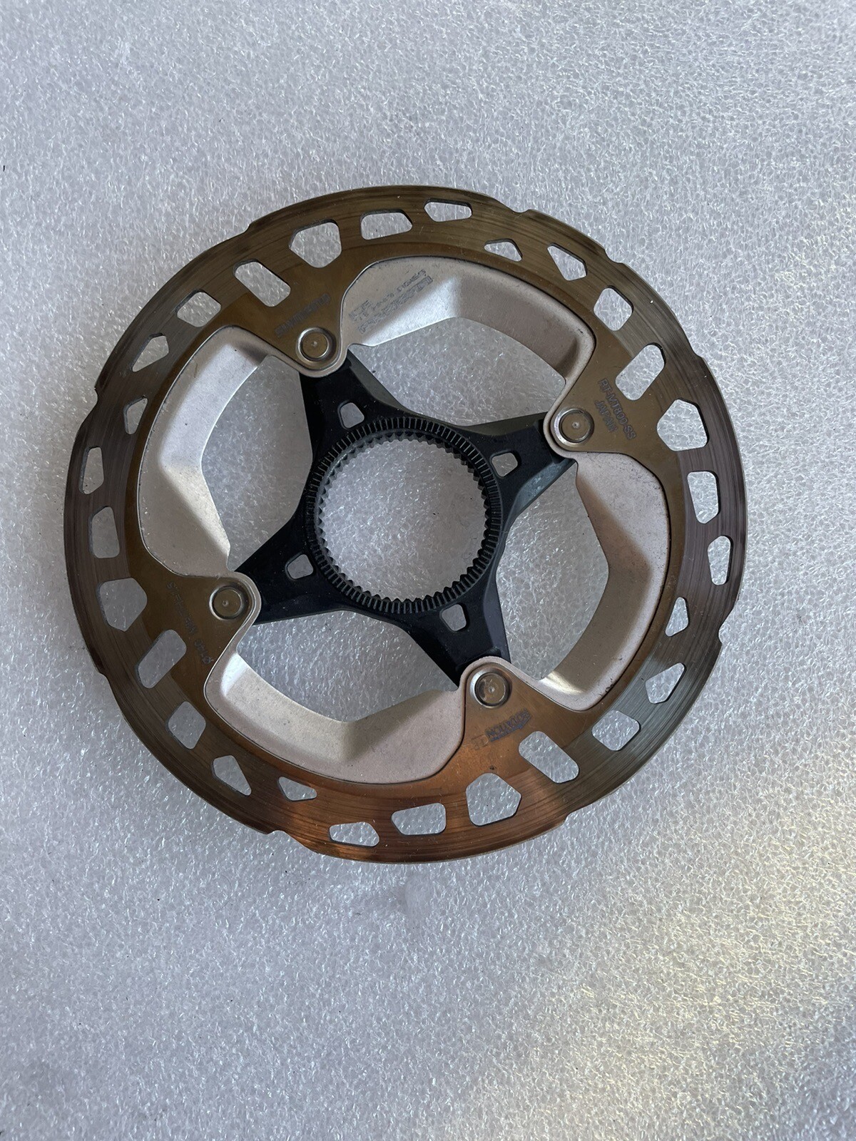 Shimano RT-MT800SS Brake Rotor 140mm Centerlock Road Bike Disc.