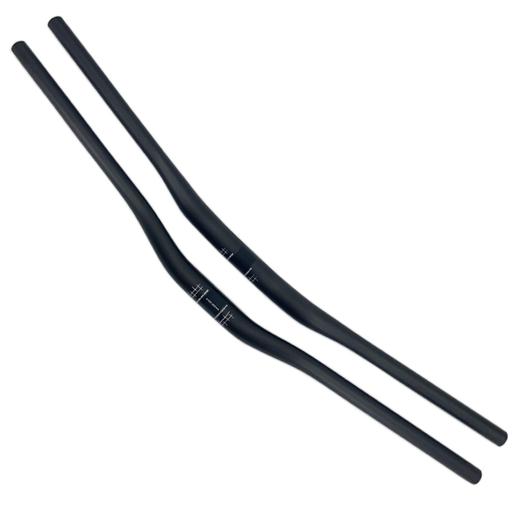 Downhill Bike Handlebar 31.8 Carbon MTB Flat Bar Backsweep 9° 760/780/800/820mm