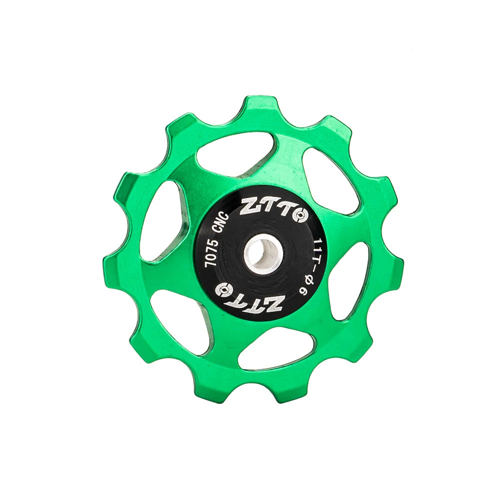 MTB Bicycle Rear Derailleur Jockey Wheel 11T 13T Steel Bearing Pulley AL7075 CNC