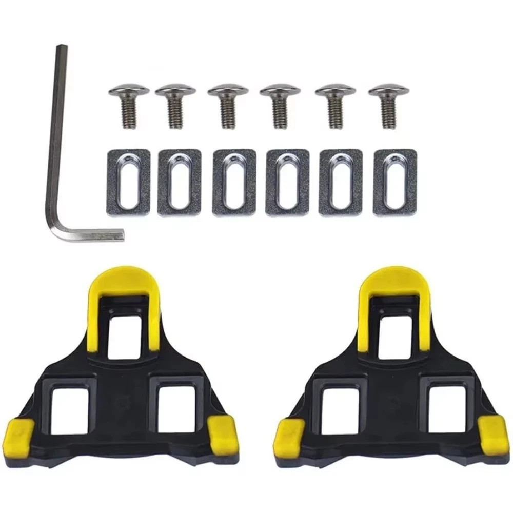 1 Pair Shimano SM-SH11 Cleat set SPD-SL Road Bike Shoes Pedal Cleats 6° Float