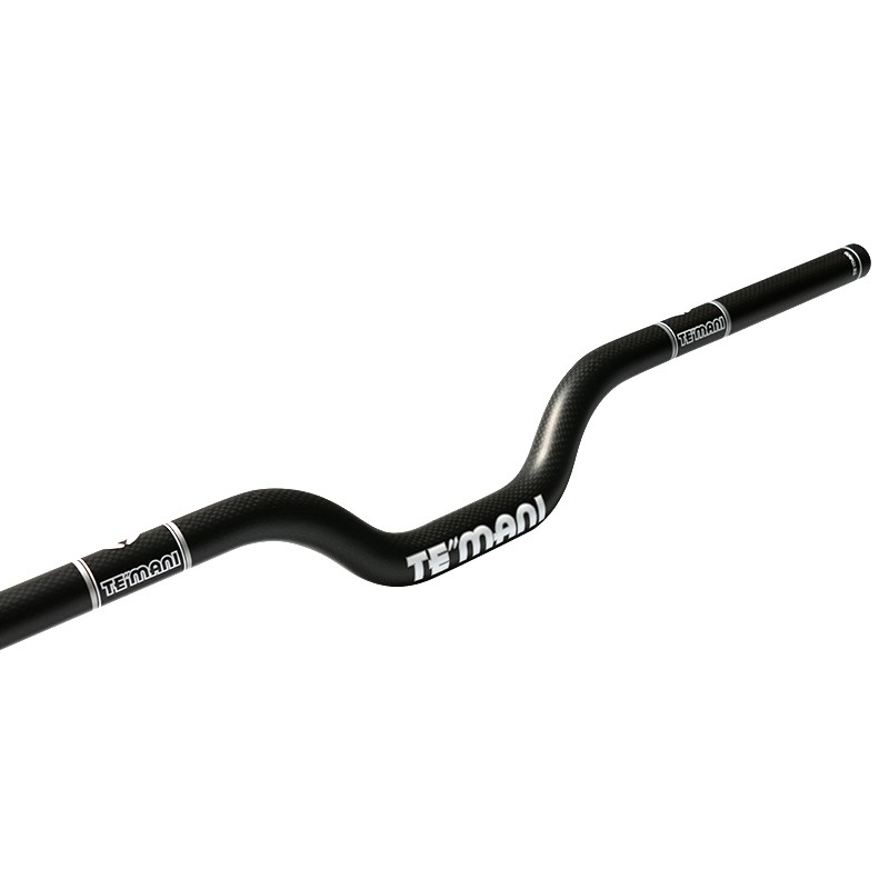 3K Full Carbon Fiber Mountain Bike Riser Bar Folding Bicycle Handlebar 420-740mm