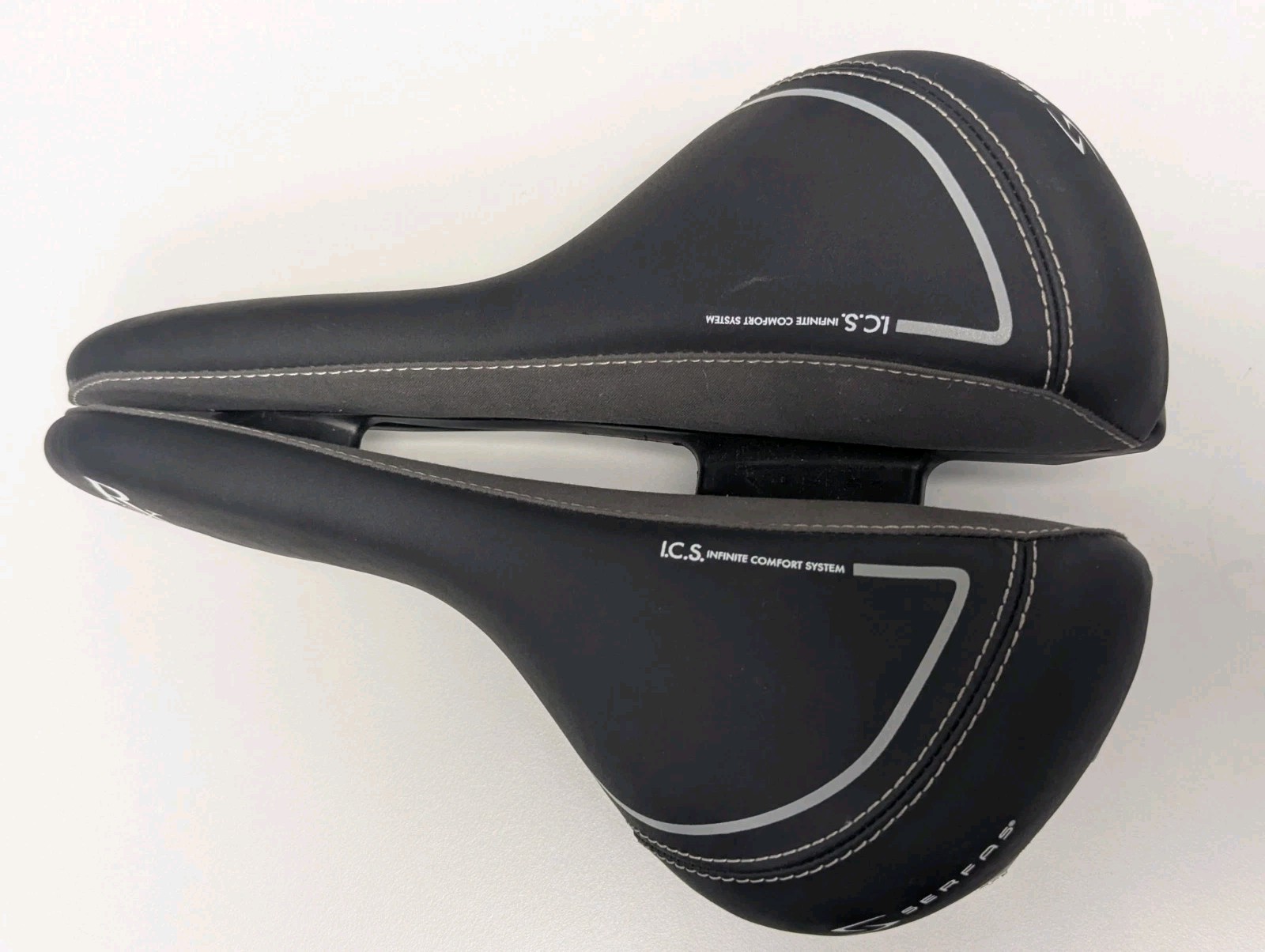 Serfas ICS RX Comfort Bicycle Saddle Infinite Control System Excellent Condition