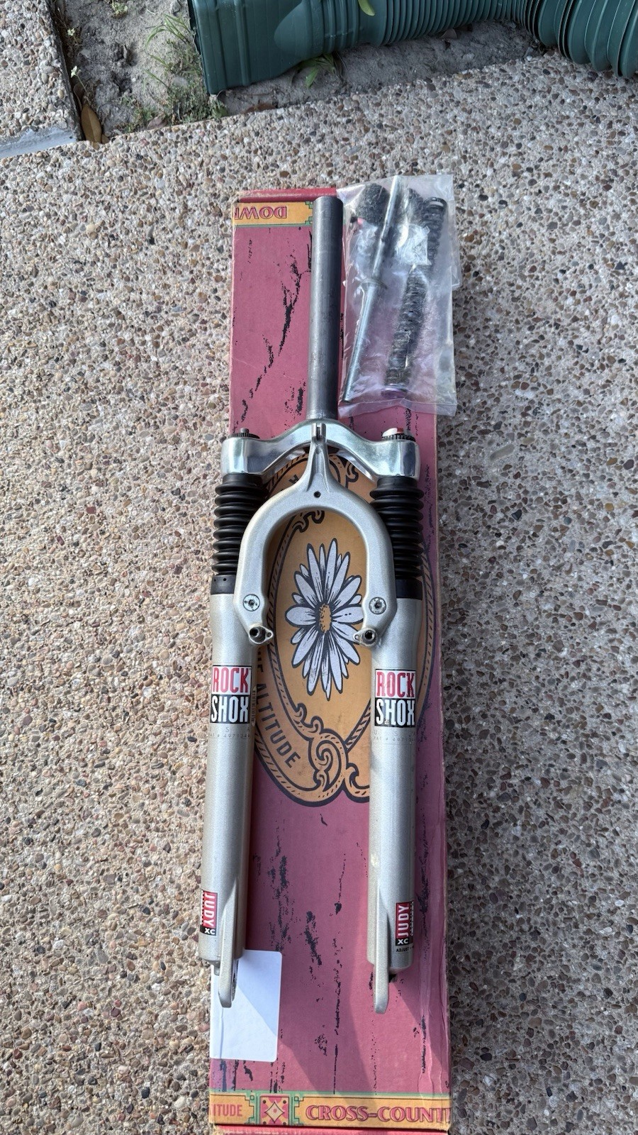 Vintage Rock Shox Judy XC 26” Fork 1” Air Spring Chamber Edition