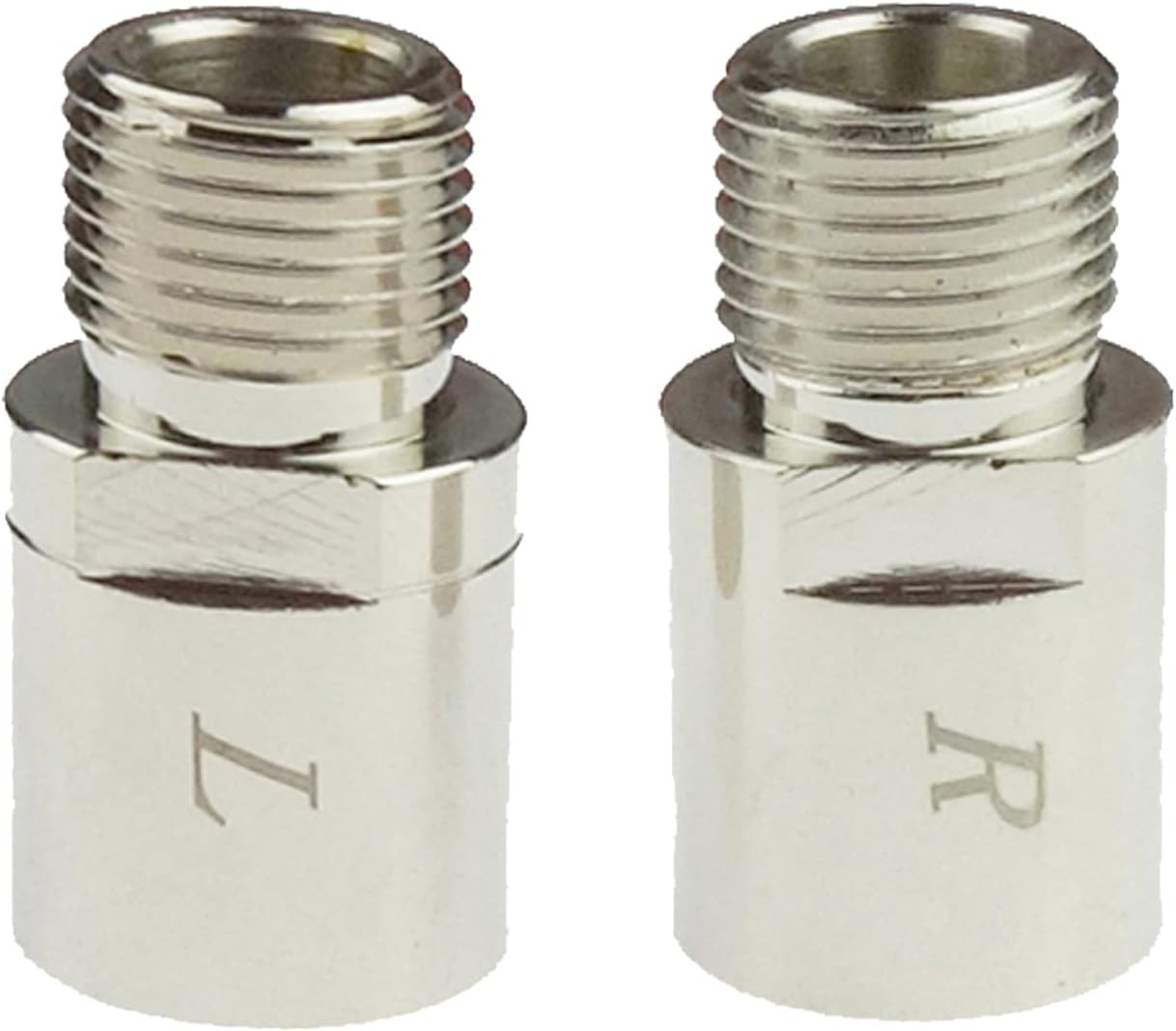 Bike Pedal Extenders, 1/2 Pairs, 20mm for 9/16 Inch Spindle Pedals