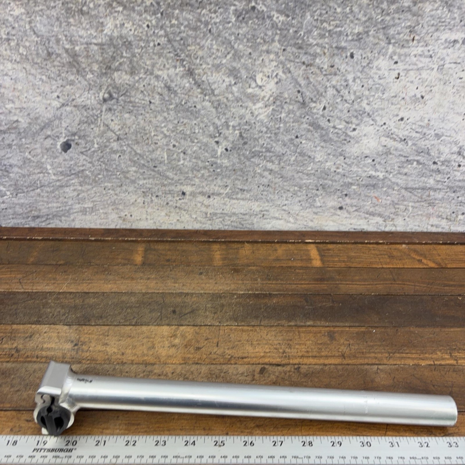 Vintage Control Tech Alloy Seatpost 27.2mm Silver USA BRaced 280g Road MTB