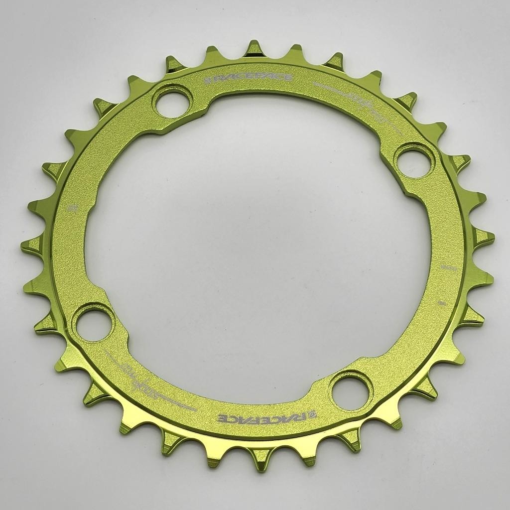 RaceFace Narrow Wide 104mm 32T Green Bicycle Chainring NO PACKAGING