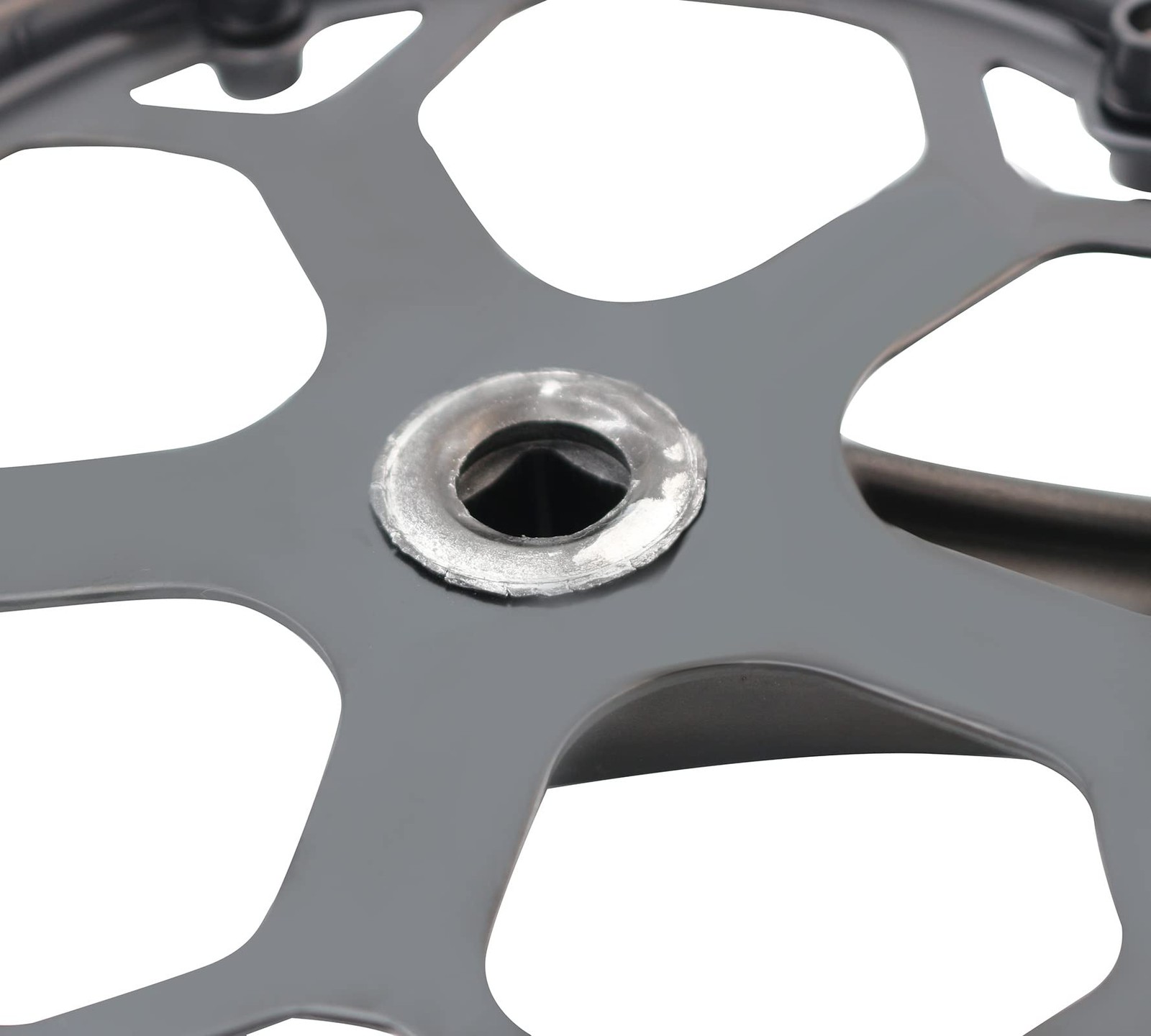 Urban Folding Bicycle Crank Single Speed 48T Chainring Arm Set Parts Black