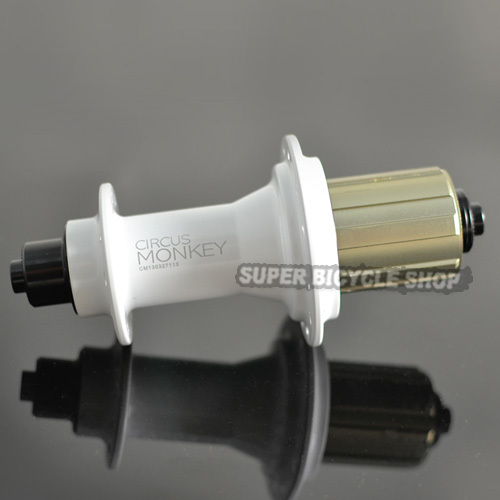 Circus Monkey HRW Road Rear Hub,24 Hole,White