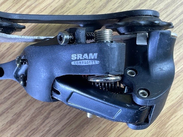 SRAM 7.0 Rear Derailleur 1:1 Actuation – MTB Bike Long Cage Black Composite