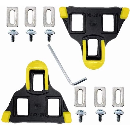 1 Pair Shimano SM-SH11 Cleat set SPD-SL Road Bike Shoes Pedal Cleats 6° Float