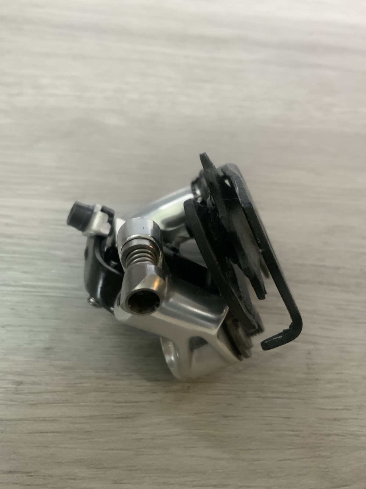 CAMPAGNOLO RECORD TITANIUM REAR DERAILLEUR CARBON TITANIUM 10 OR 9 SPEED