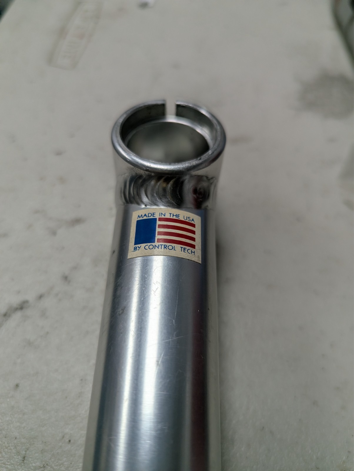 CONTROLTECH Stem 135mm Silver Bicycle Parts USA 1 1/8 w/Shim for 1in
