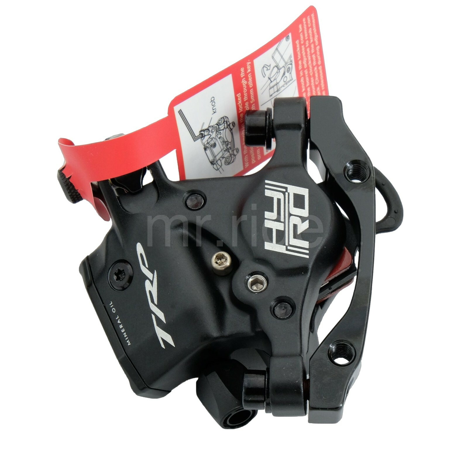 TRP HY/RD Cable-Actuated Hydraulic Disc Brake Black Post Mount 160mm