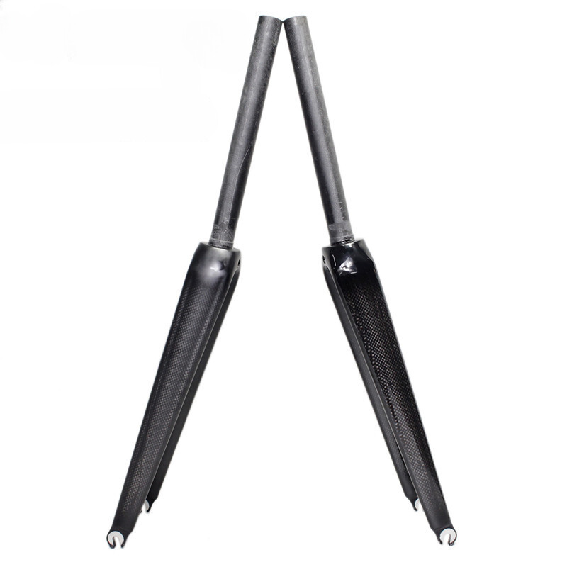 1-1/8 in Carbon Fiber Bicycle Rigid Fork 700*28C Gravel Road Bike Fork C Brake
