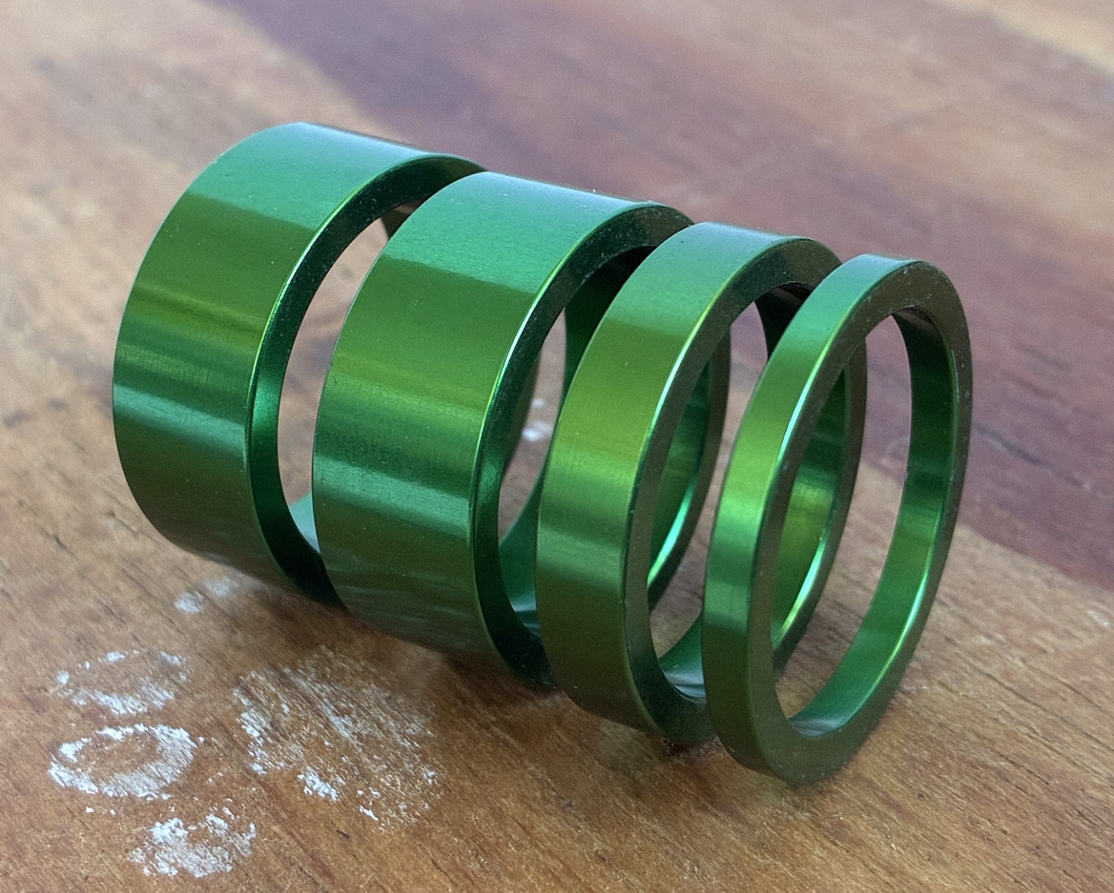 NOS Chris King 1″ Spacers – Multiple Colors @ 3 – 6 – 12 – 25mm Made in USA