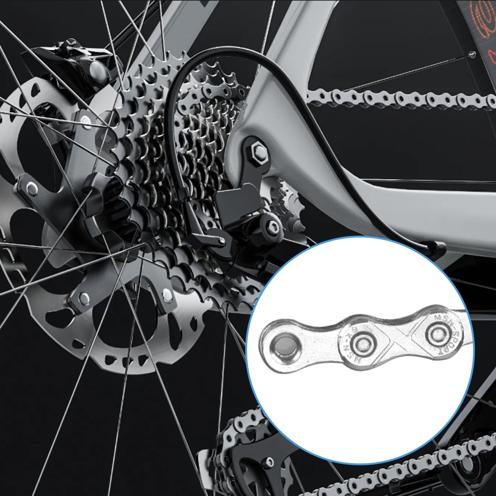 9/18/27 Speed Bike Chain,Bicycle Chain for Road MTB Mountain Racing…