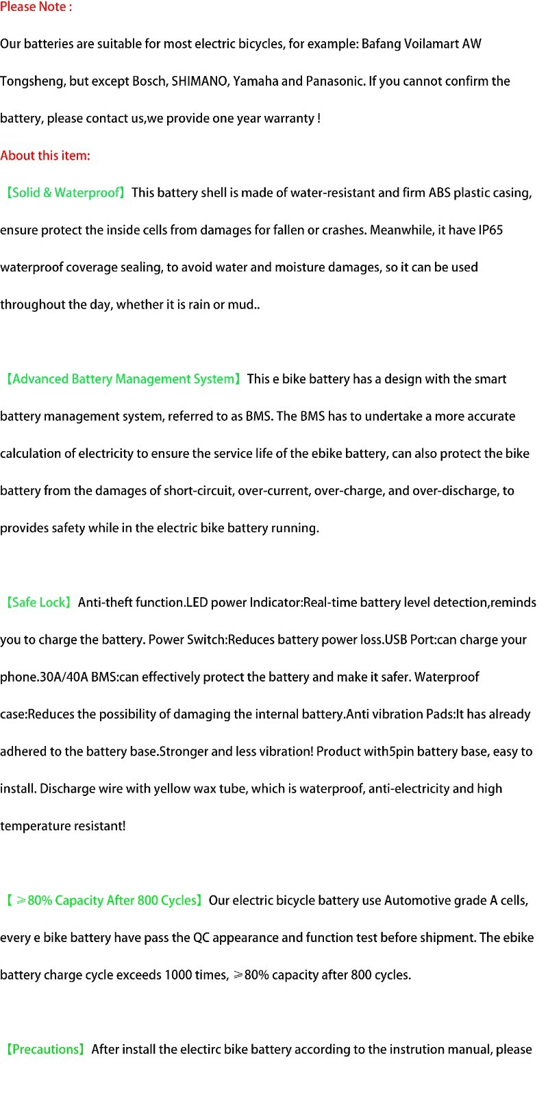 Hailong 36V 48V 52V 10Ah 15Ah 20Ah Lithium Ebike Battery For 20-2000W Bike Motor