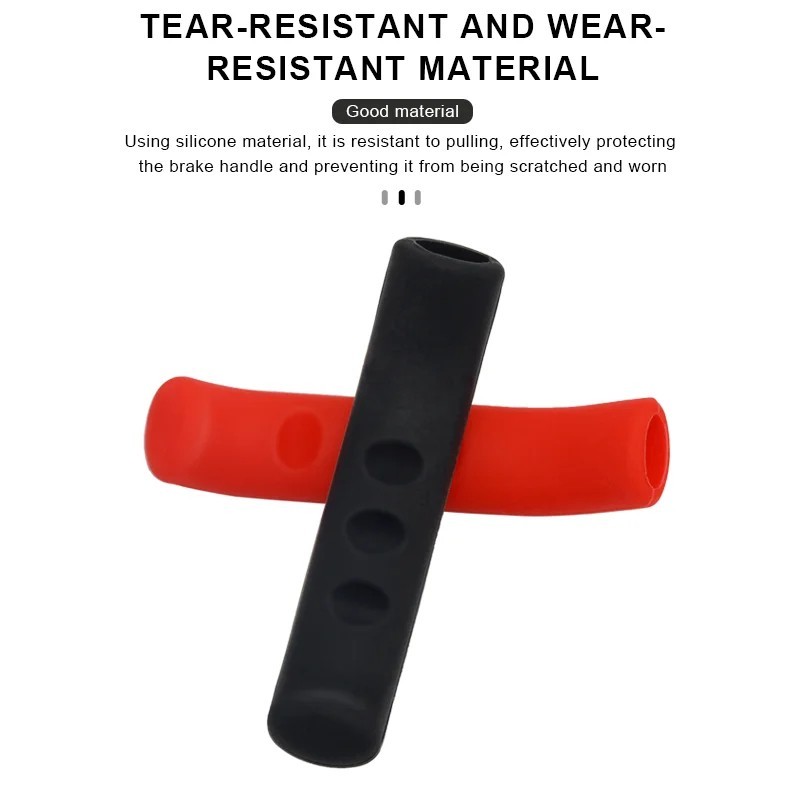 2Pcs Bike Brake Lever Cover Silicone Anti Slip Handle Sleeve MTB BMX Grip