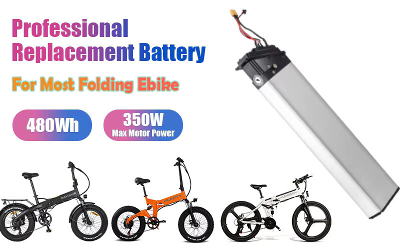 for SAMEBIKE BEZIOR KAISDA 48V 10Ah Electric Bike Li-ion Battery Replacement