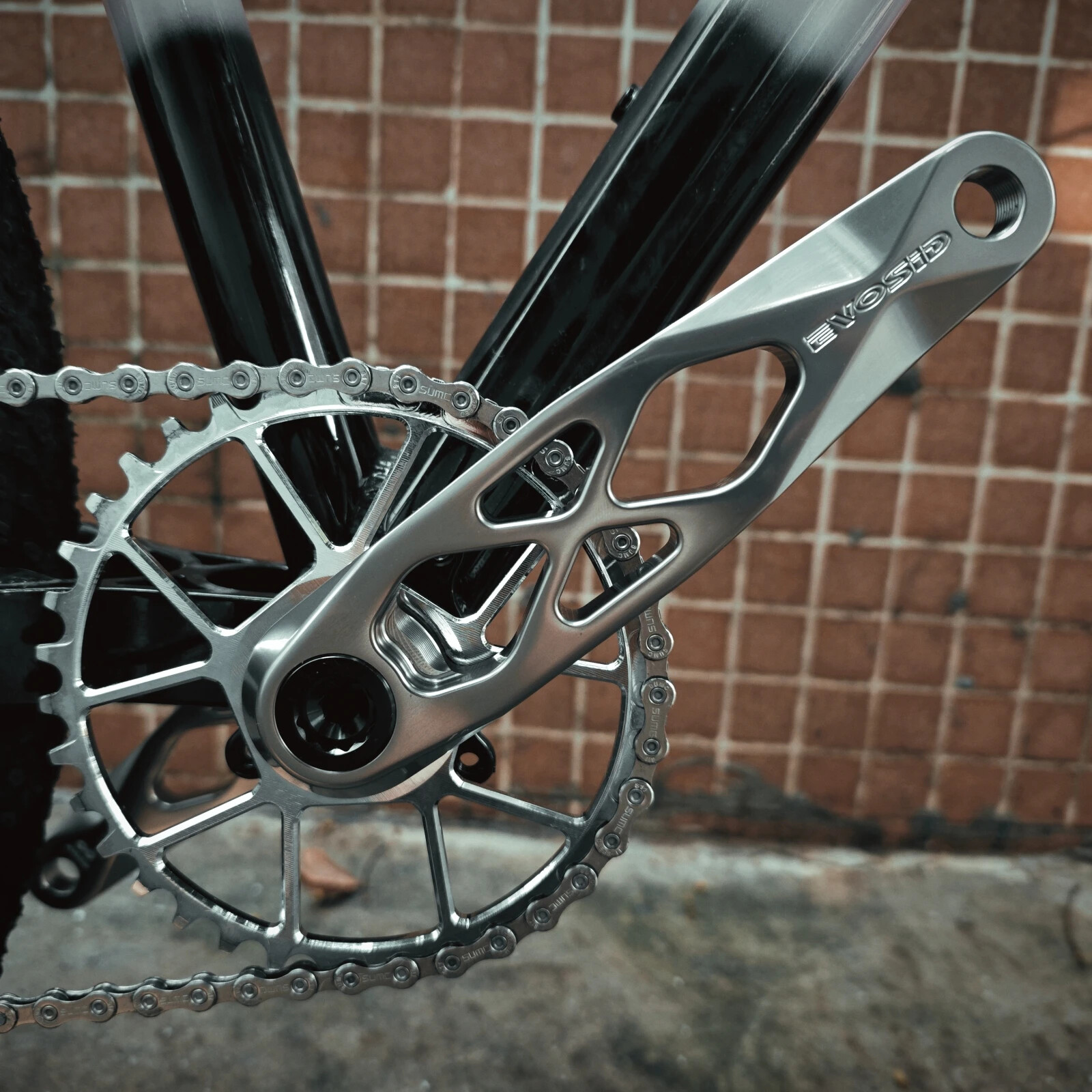 MTB Crankset 170mm R-SPEC Trail Enduro Bicycle DUB 29 Hollow Crank Spindle CNC