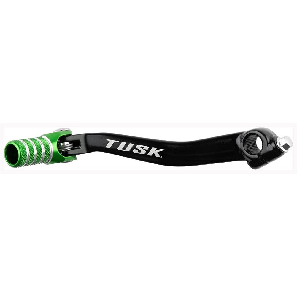 Tusk Folding Shift Lever Black Green Tip For Kawasaki KX450F 2006-2015