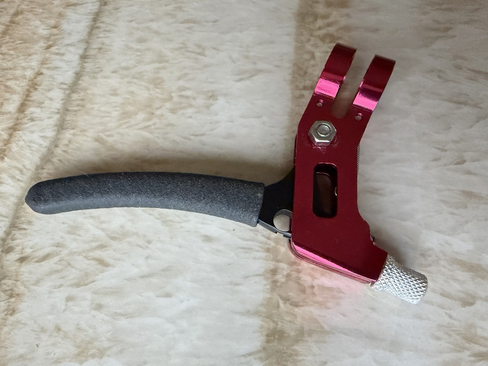 Tech Lite Bike Brake Levers CNC Red vintage