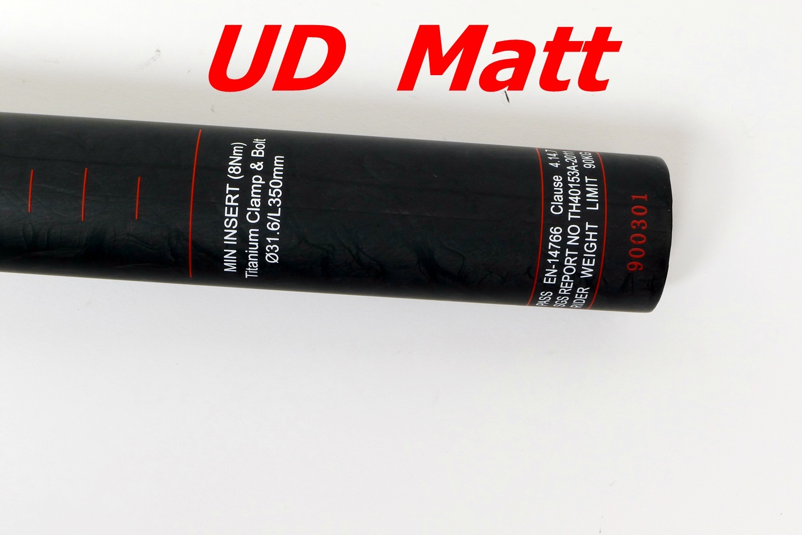 mr-ride 145g,34.9×350 Climax SP02A UD Matt carbon Seatpost bike Road MTB Black