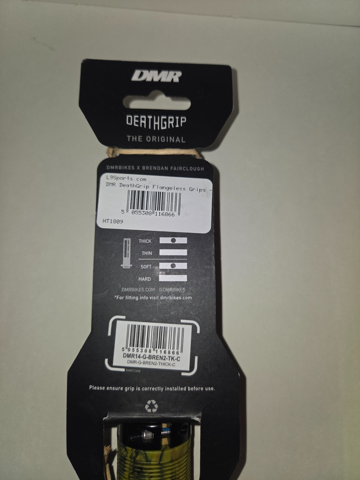DMR DeathGrip 2 Flangeless Grips – Thin, Lock-On, Camo New