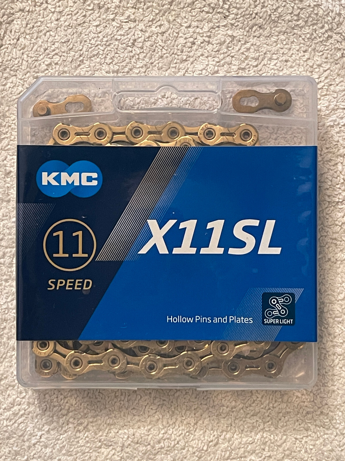 KMC 11 Speed X11SL Ti-N Gold Super Light 118L MTB Bicycle Road E-Bike Chains US