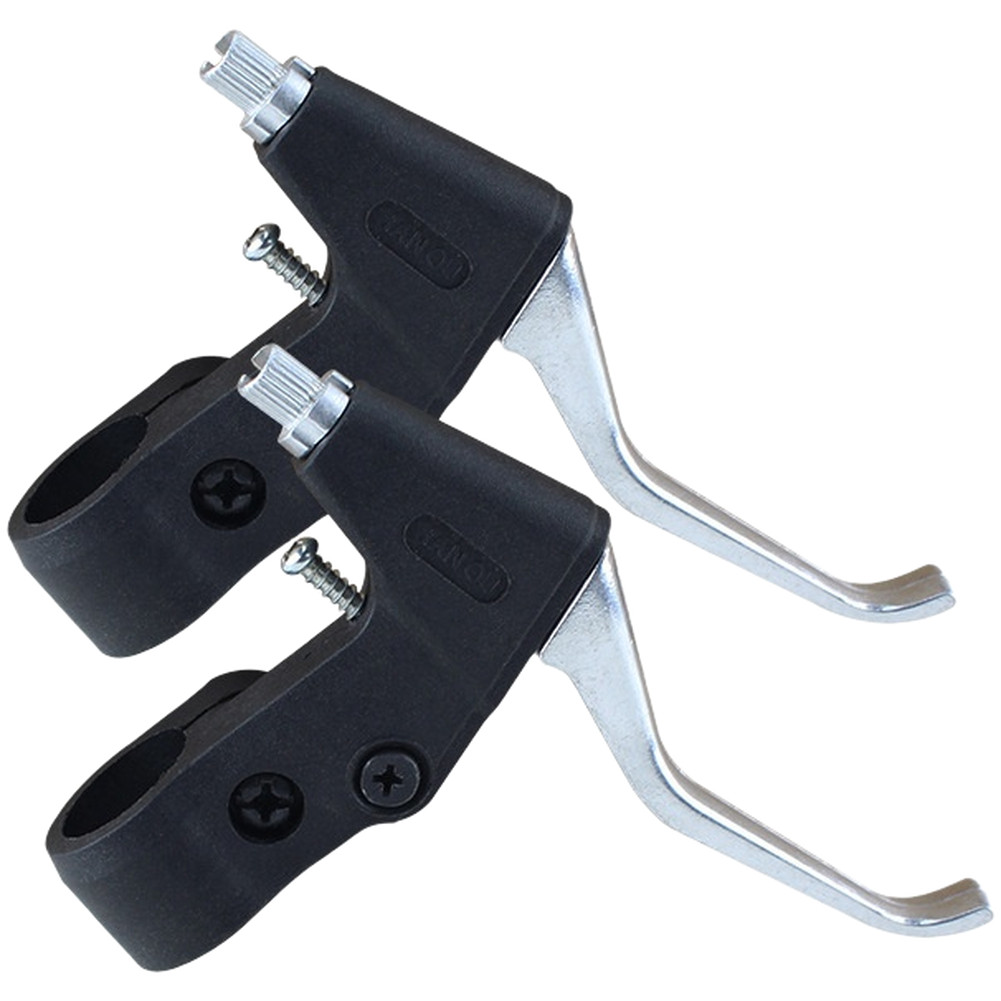 Foldable Mountain Bicycle Brake Levers Ergonomic Grip 14cm x 9.5cm Dimensions