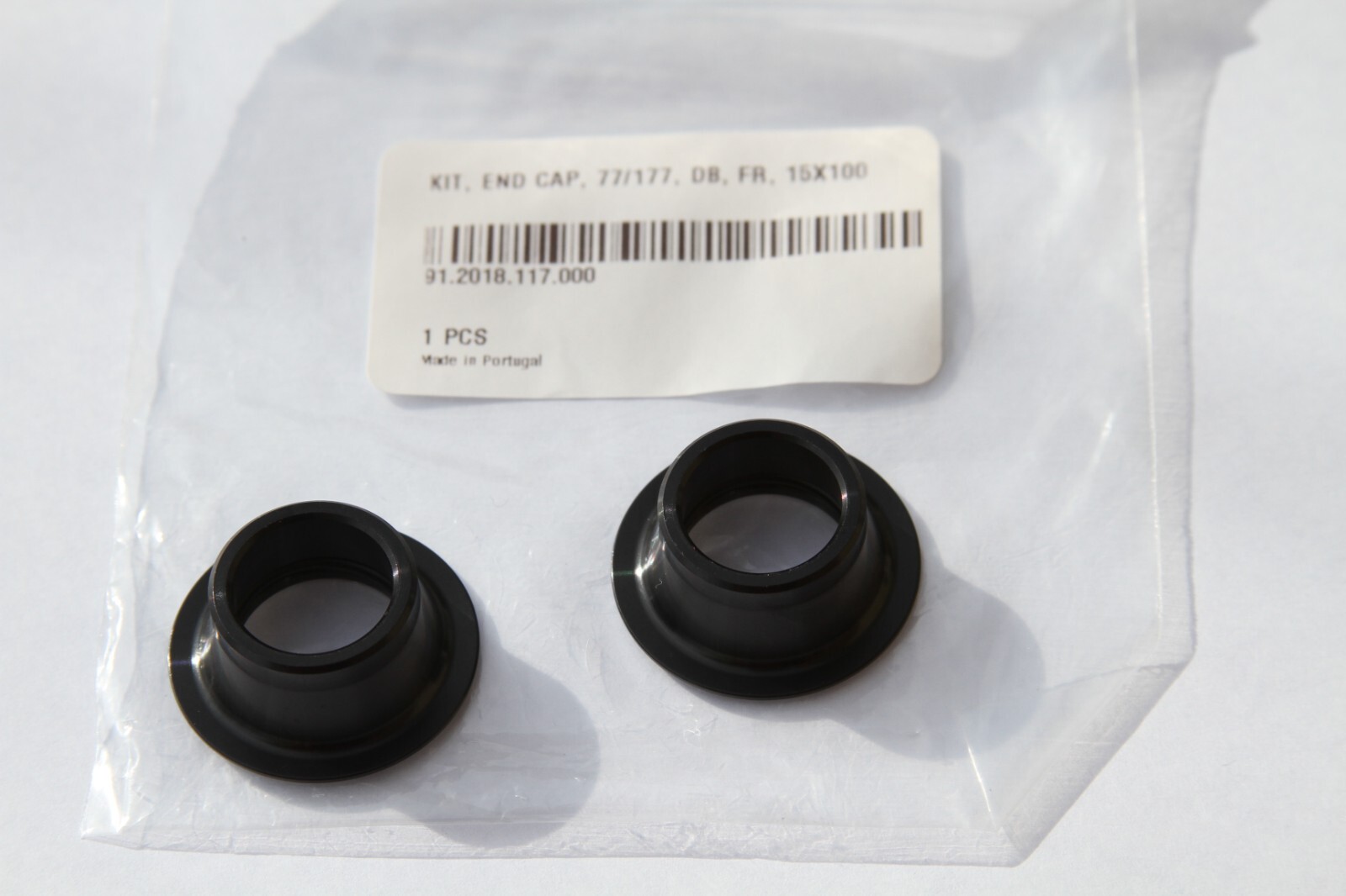 Zipp 77/177 Front Disc Conversion End Caps for 15x100mm